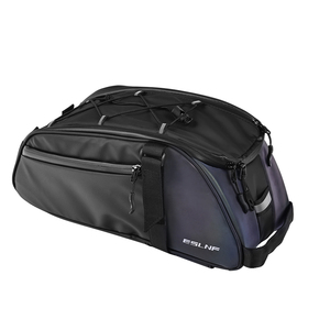 Bolsa de transporte de maletero reflectante de gran capacidad impermeable para ciclismo, bolsa trasera para bicicleta de montaña - Product Image 5