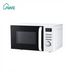 Horno Microondas de Encimera de Acero Inoxidable de 20L de Alto Rendimiento, para Asar y Calentar Comida Rápida, con Bloqueo de Seguridad para Niños, Esencial para el Hogar - Product Image 5