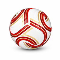 Ballon de football Aiju en cuir PU thermocollé, taille 5, léger, durable, écologique, pour sports d'équipe, logo personnalisé, vente en gros