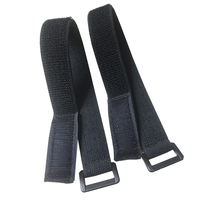 Attaches de câble élastiques avec logo personnalisé Boucle auto-adhésive en nylon durable et écologique résistant à la chaleur