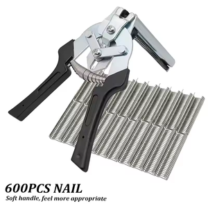 Sıcak satış küçük kıvrım C halka silah pense kuş tavuk güvercin tavşan kafes kelepçe bahar yük manuel bükümlü halka pense aracı - Product Image 2