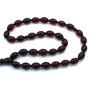 Nuovo stile dimensioni 9*13mm colore rosso tasbeeh islamico 33 perline di preghiera <span class=keywords><strong>rosario</strong></span> musulmano <span class=keywords><strong>uomo</strong></span> e donna Misbaha tesbih - Product Image 5
