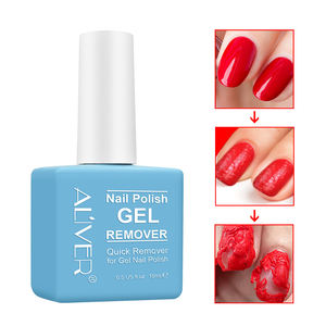 <span class=keywords><strong>ALIVER</strong></span> Nail Gel Polish Fast <span class=keywords><strong>Remover</strong></span> Bulks OEM ODM Custom Professional <span class=keywords><strong>Magic</strong></span> Burst Acrílico Nail Glue <span class=keywords><strong>Remover</strong></span> - Product Image 2