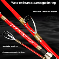 Caña de Pescar de 200-800 g, 30 kg, para Pesca Rápida con Jigging, para Pesca en Alta Mar, en Bote, con Spinning, Surfcasting, Pesca en Barco, Caña de Pescar Oceánica