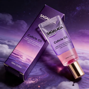 Aceite para Cutículas Orgánico de Doble Capa SAGALAGA con Vitamina E y Aroma a Camelia, Logotipo Personalizado, Hidrata y Fortalece las Uñas, Sin Hexano, Cruelty-Free - Product Image 3