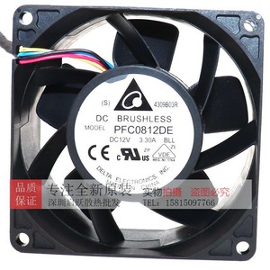 Delta PFC0812DE 80mm 12V 3.30A Brushless Cooling Fan <b>For</b> <b>Computer</b> <b>Case</b> - Product Image 3