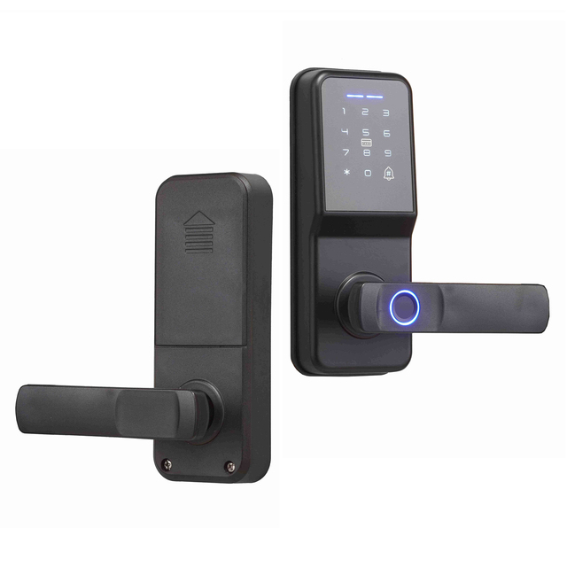 Smart WiFi Remote Unlock System Waterproof Digital Lock Fingerprint Keypad Password RFID Card Mobile Tuya App Memory Card