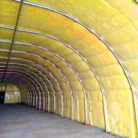 Couverture en laine de verre pour l'isolation des conduits d'évacuation des fumées, 24 kg/m³, 30 mm, flexible pour les conduits d'évacuation des fumées