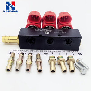 LPG/CNG Auto-Öl-zu-Gas-Umrüstung Wotake <span class=keywords><strong>3</strong></span>-Zylinder Einspritzleiste Gas-Autoteile Made in China - Product Image 2