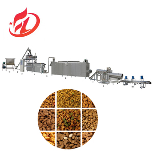 Tự động đầy đủ khô thức ăn vật nuôi dây chuyền sản xuất sản xuất thức ăn cho chó làm máy đùn máy móc sản xuất kibble thức ăn cho chó máy - Product Image 1
