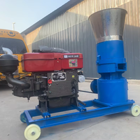 Nouvelle machine à fabriquer des granulés d'aliments pour volailles à usage domestique, machines de traitement des aliments, machine à granulés avec moteur électrique/diesel