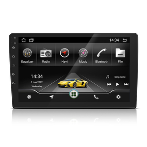 เครื่องเล่นมัลติมีเดียในรถยนต์ Android 13 หน้าจอสัมผัส IPS ขนาด 7 9 10.1 นิ้ว 2G 32G รองรับ CarPlay ระบบนำทาง GPS พร้อมกล้อง AHD - Product Image 1