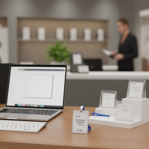 ILAN Cartellini Pendenti 110x90mm Con Nastro 1pz Rif. 32921 - Product Image 3