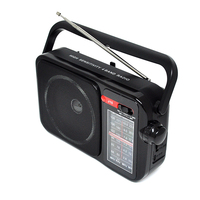 Radio analogique à transistor AM FM portable Eletree J15 alimentée par batterie avec la meilleure réception