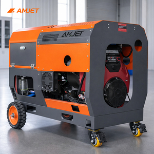 Nettoyeur haute pression AMJET G5 7250 PSI 22 LPM avec pompe AR, système de télécommande et tuyau de 15 m pour le nettoyage maritime - Product Image 6
