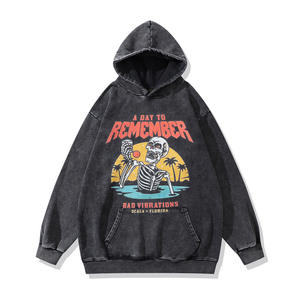 मूल चीनी-शैली के कार्टून एनीमे प्रिंट युगल हुडी, ओवरसाइज़, हिप-हॉप, लोपेबैक हूडेड स्वीटशर्ट पुरुषों और महिलाओं के लिए. - Product Image 2