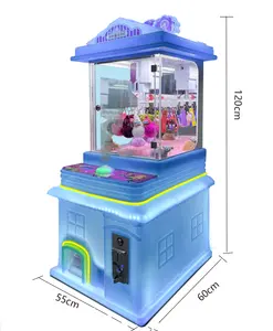 Banana Land Coin Operated Amusement Park Kids Vending Game Dim Lighter Chaser Toys Dolls Snacks Prize Game Machine