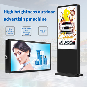 Intelligent outdoor advertising machine large HD screen <strong>player</strong> <strong>digital</strong> signage display floor display - Product Image 3