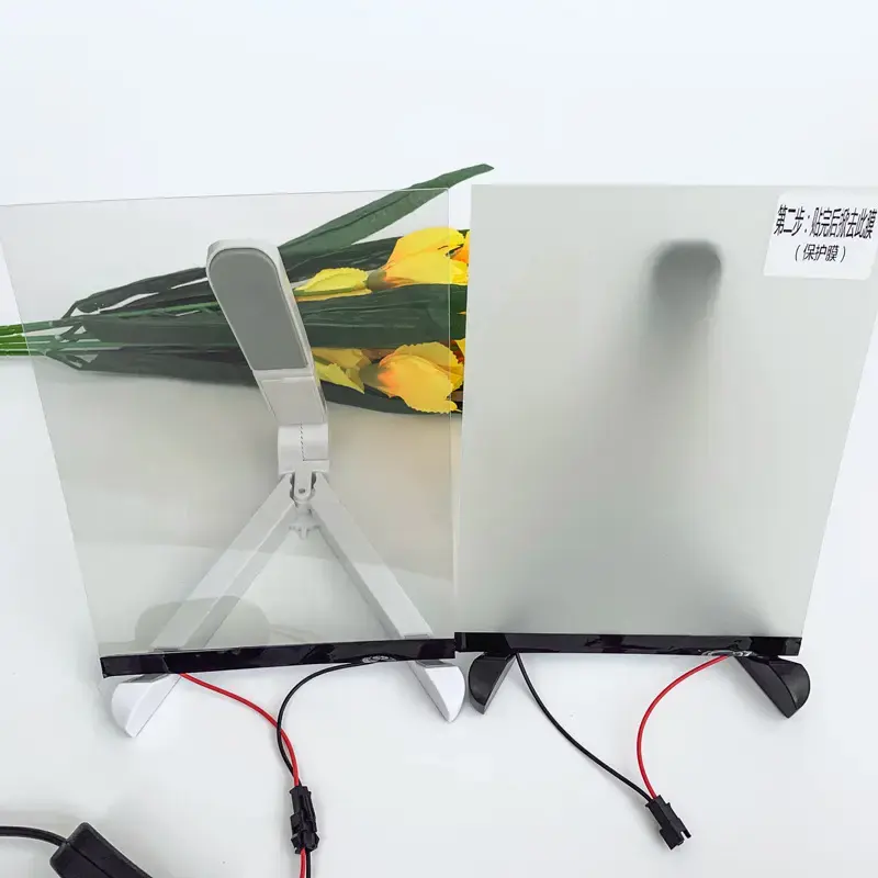 High quality switchable smart pdlc film with dimmable privacy window film glass and remote control