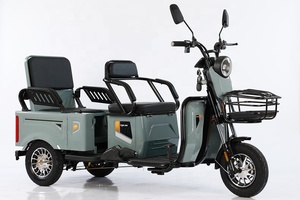 Triciclo, Motocicleta de 3 Ruedas, Scooter de Largo Alcance con Batería de Plomo-Ácido - Product Image 3