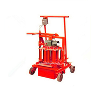 Machine manuelle pour la fabrication de briques, jeu de blocs de béton creux, style écologique BRAVO