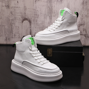 Zapatos Deportivos de Moda para Hombre, con Suela Gruesa, Cómodos, Antideslizantes, con Cordones, para Actividades al Aire Libre - Product Image 3