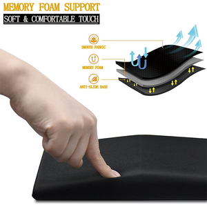 מותאם אישית זיכרון קצף אנטי להחליק ארגונומי משטח עכבר עם משטח עכבר כאב עכבר רפידות - Product Image 3