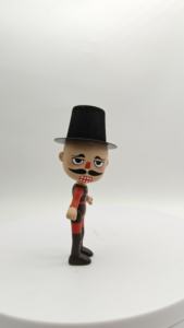 Porte-clés lumineux casse-noisette de Noël | Clip en PVC de dessin animé | Décor de table de fête écologique non toxique et en vrac - Product Image 6