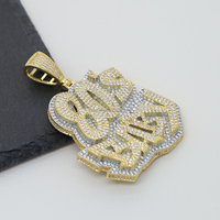 2025 été chaud glacé 80's 90's 2k bébé pendentif pour hommes fête Hip Hop danse bijoux
