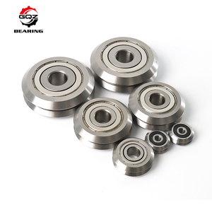 Bearing Bola Alur Dalam V W Groove 12x45.72x15.88mm W3ZZ W3-2RS W1 <span class=keywords><strong>W2</strong></span> W3 W4 2RS ZZ untuk Rel Pemandu - Product Image 6