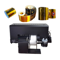 Imprimante UV jet d'encre Irtop A3 rouleau à rouleau pour étiquettes de bouteilles, machine d'impression de logos publicitaires et d'étiquettes Jans