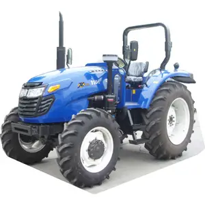 W Traktor Pertanian 1104 BL Wd-40 Wd40 1104HP 90 Hp 70hp 4WD Kecil dengan Traktor Pertanian Pemuat Ujung Depan