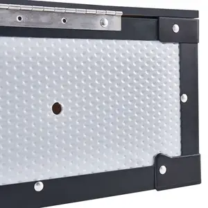Flight case in alluminio resistente pp valigia a nido d'ape che trasporta scatole portaoggetti per la protezione