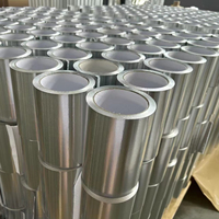 Ruban adhésif en aluminium sans doublure pour l'entretien de la réfrigération, résistant à la chaleur et offrant une isolation durable