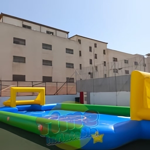 Personalizado 3v3 5v5 7v7 Inflable Campo de fútbol Slip and Slide Publicidad Inflables - Product Image 2