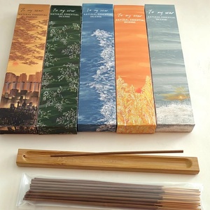 Indoor Aromatic Chinese Natural Wood <b>Stick</b> Incense with Sandalwood & Frankincense <b>Scent</b> - Product Image 2
