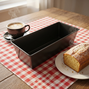 Molde para hornear plegable duradero de 25 cm, acero aluminizado, revestimiento antiadherente premium para hornear pasteles y pan. - Product Image 3