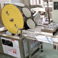 Machine automatique à rouleaux de lumpia aux Philippines, pour la fabrication de feuilles fines de pâte de riz et de feuilles de farine pour rouleaux aux œufs