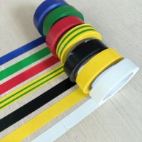 Ruban adhésif électrique en PVC vinyle résistant à la chaleur pour l'isolation des câbles et fils, adapté aux conditions climatiques froides, utilisation à des fins d'avertissement