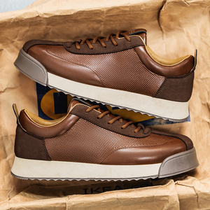 Caja de Cordones para Zapatos de Hombre de Marca Original de Alta Calidad, Diseño Italiano de Moda para Zapatos Deportivos Casuales para Caminar - Product Image 1