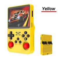 Console de jeu portable R36S, système d'exploitation Arkos open-source, jeux d'arcade rétro portables, nostalgie, 3D, double système, écran couleur, RPG, sans écran tactile