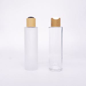 20/410 24/410 Size Custom Logo Accept Bamboo <b>Disc</b> Caps Non-Spill White/Black Screw Cap for Bottles - Product Image 4