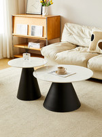 Table d'appoint moderne minimaliste de style nordique en acier pour petits appartements, table de salon, table de rangement, balcon