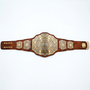 Ceinture de champion personnalisée en métal, trophée sportif, ceinture de récompense avec nom et logo personnalisés pour les événements de compétition - Product Image 1