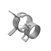 Colliers de serrage à ressort en acier galvanisé de haute qualité pour divers types de tuyaux en caoutchouc, accessoires automobiles, couvre-poussière, collier de serrage pour tuyaux