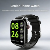 Reloj Inteligente para Comercio Internacional; con Ranura para Tarjeta SIM, Apto para Personas Mayores, con GPS, Antipérdida, Seguimiento de Ubicación y Monitor de Salud
