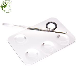 Bk29A Etiqueta Privada vacía Diy mezcla De Metal redondo metálico paleta De maquillaje cuchillo De paleta y espátula - Product Image 6