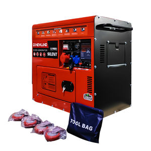 サイレント10kva 8kva産業用ミニディーゼル発電機ポータブル同期シングルおよび三相60Hzおよび50Hz周波数 - Product Image 1