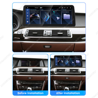 Navifly MNX 12.3 pouces sans fil Android écran tactile lecteur d'autoradio pour BMW série 5 F07 prise en charge filaire + sans fil Car Play