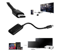 USB-C Type C vers HDMI Adaptateur USB 3.1 Câble Pour MHL Téléphone Android Tablet Noir